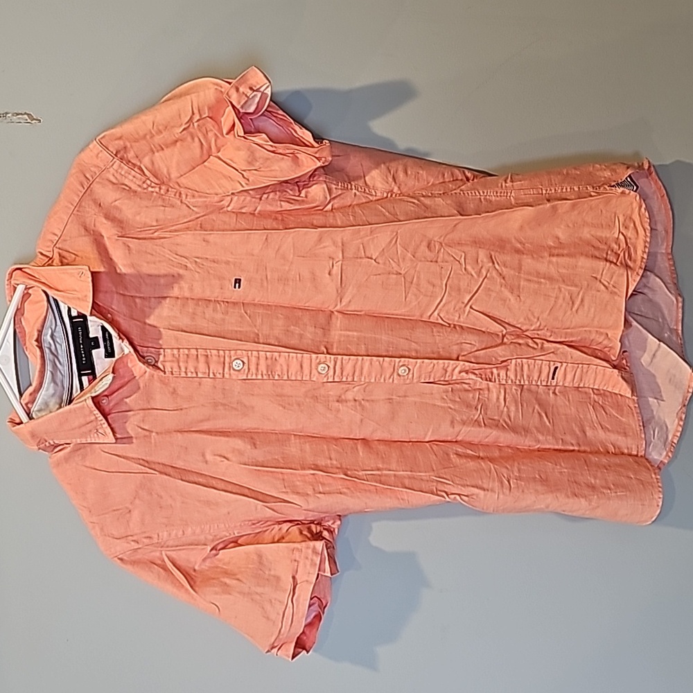 Shirt orange man Tommy Hilfiger M